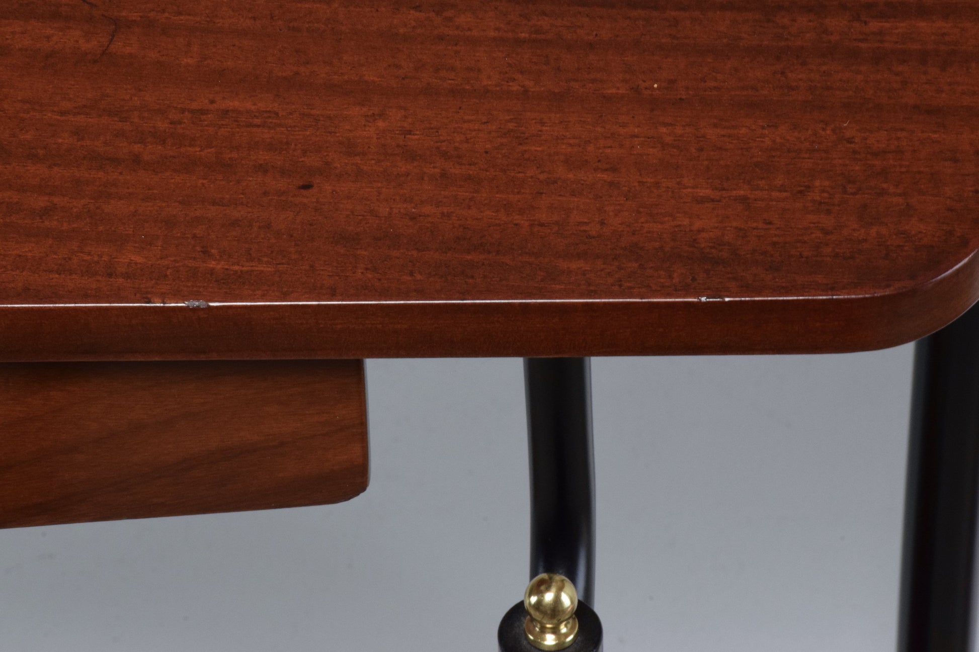 Italian Mid-Century Demi Lune Console Table, 1950's - Spirit Gallery 