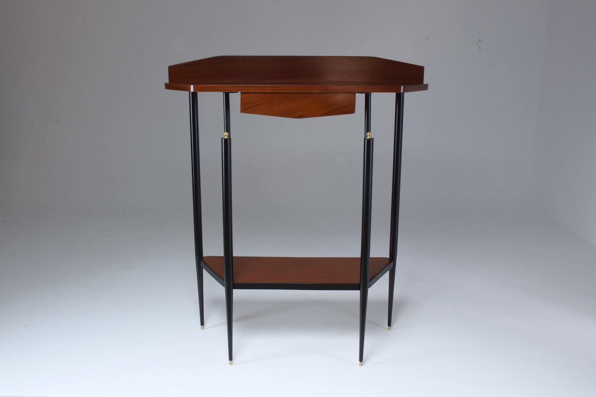Italian Mid-Century Demi Lune Console Table, 1950's - Spirit Gallery 