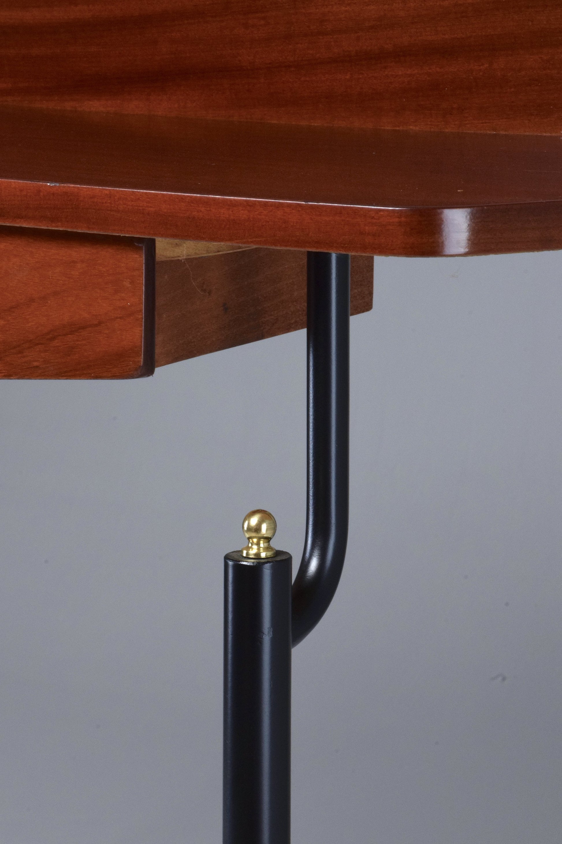 Italian Mid-Century Demi Lune Console Table, 1950's - Spirit Gallery 