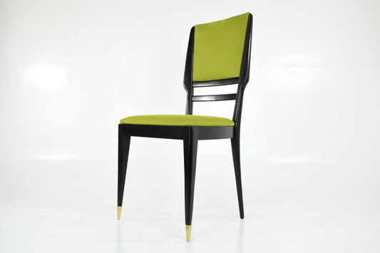 Italian Mid-Century Dining Chairs, Set of Six, 1950's - Spirit Gallery 