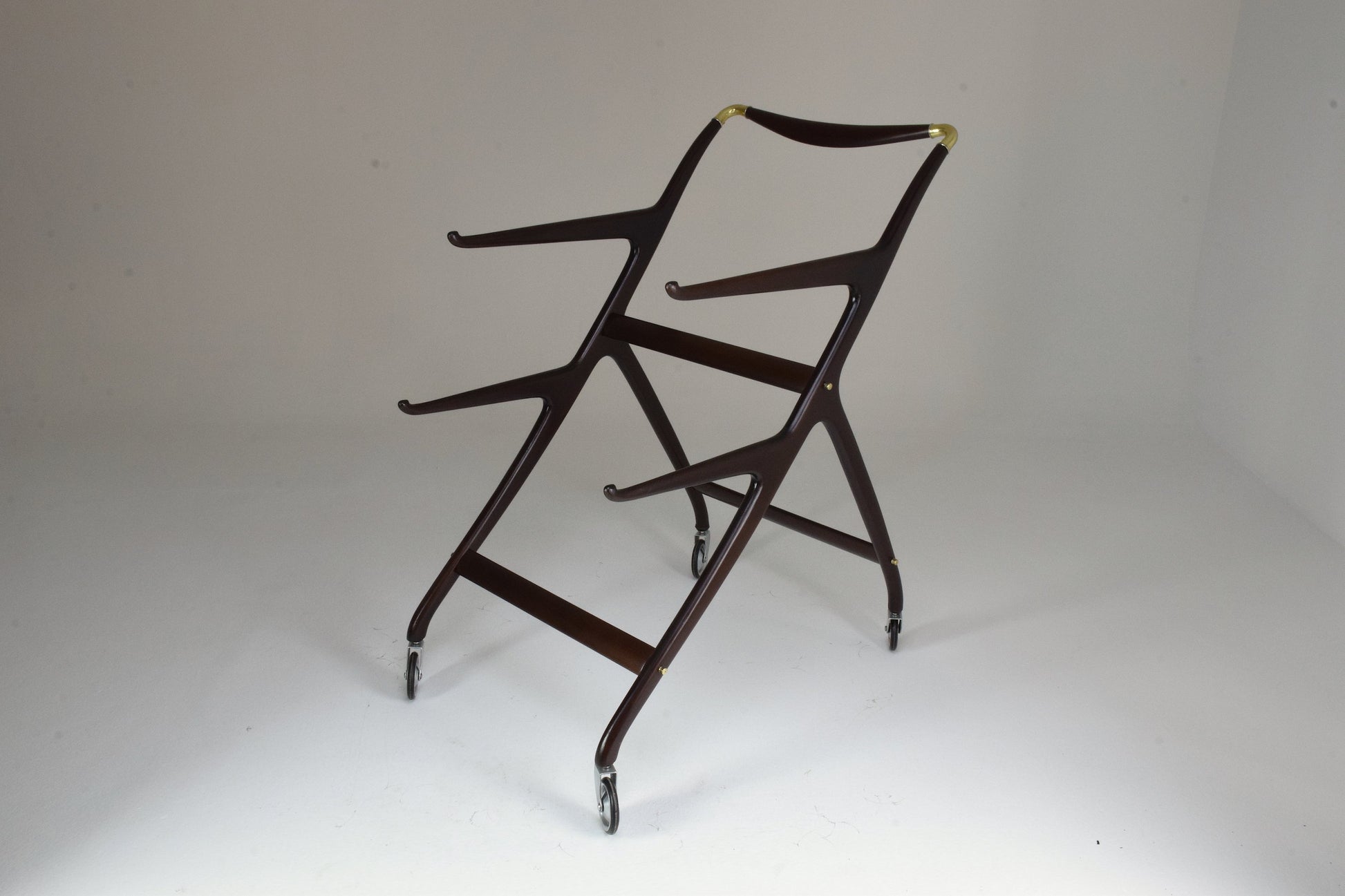 Italian Mid-Century Vintage Bar Cart by Ico Parisi - Spirit Gallery 