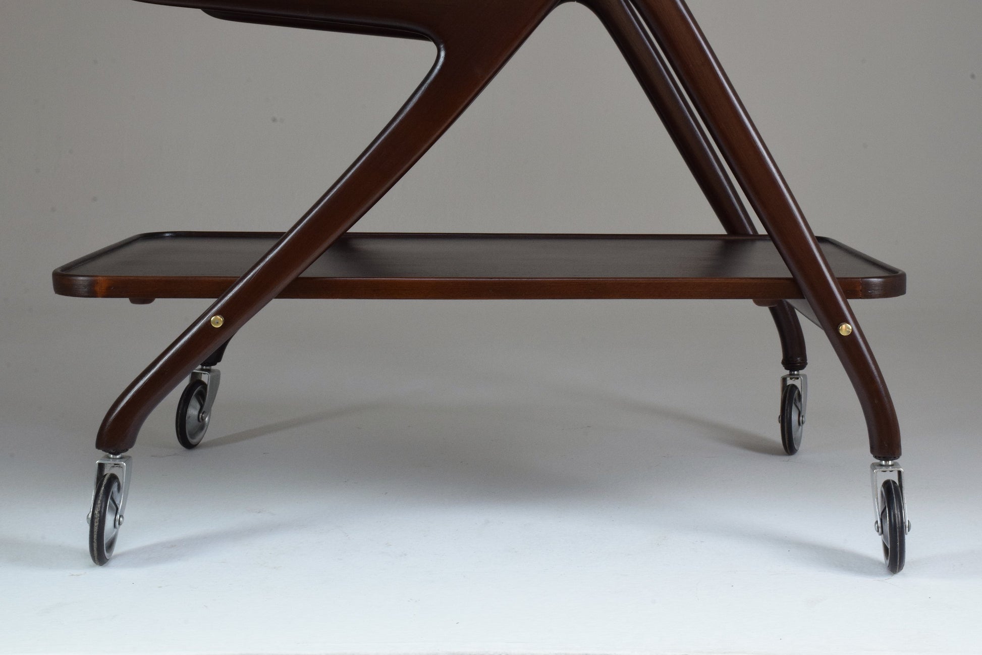 Italian Mid-Century Vintage Bar Cart by Ico Parisi - Spirit Gallery 