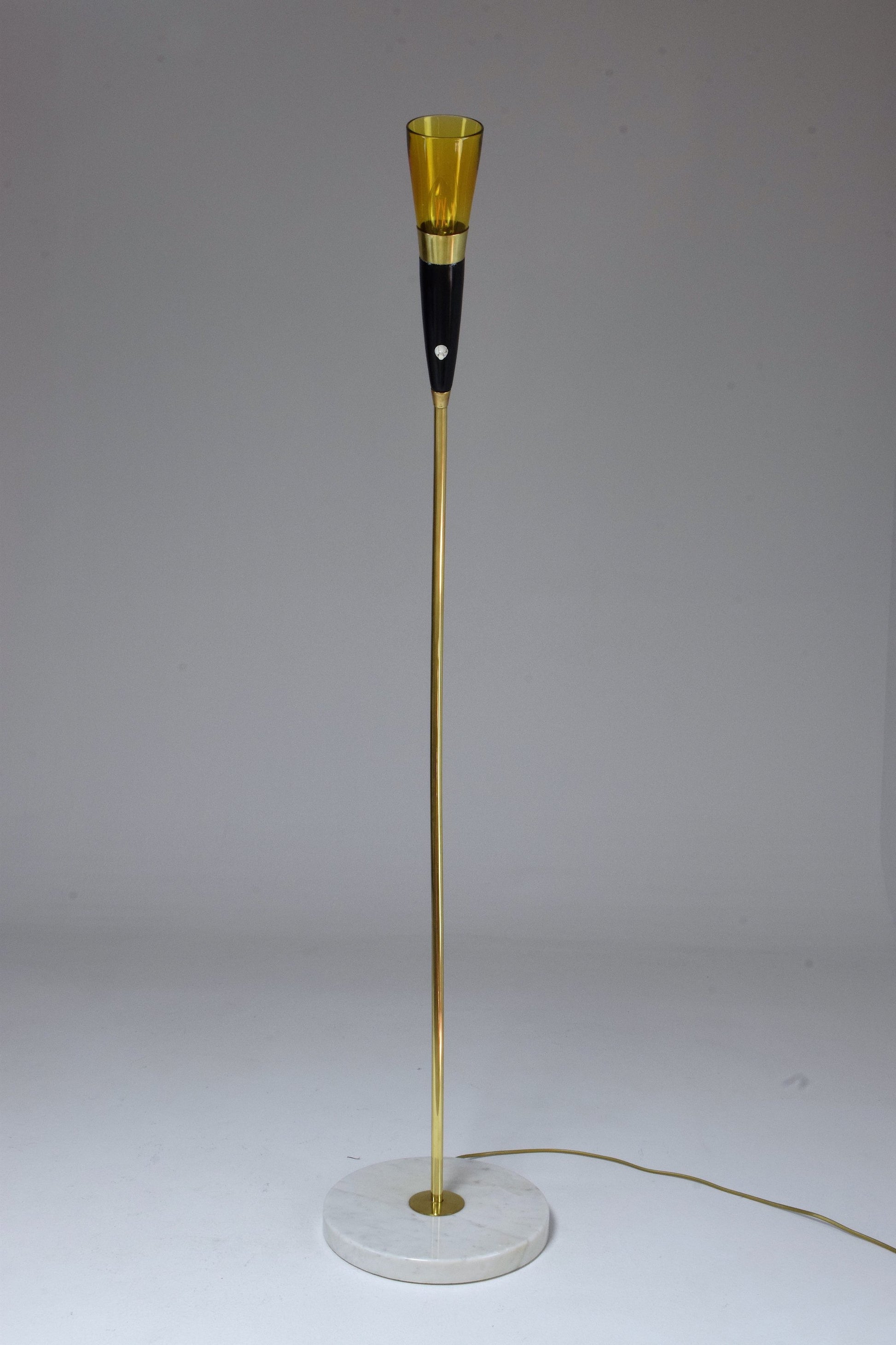 Italian Midcentury Floor Lamp by Arteluce, 1950s - Spirit Gallery 