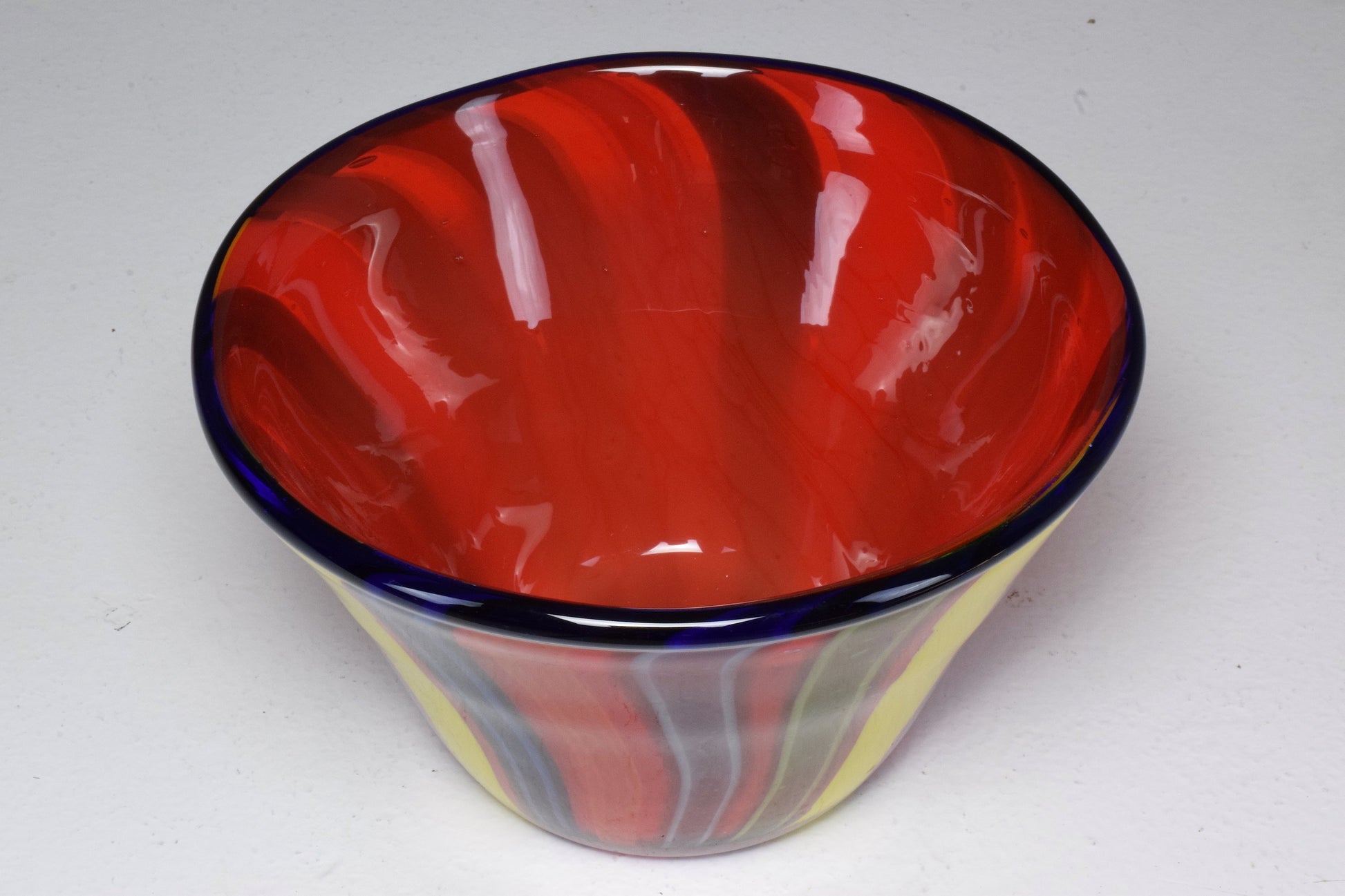 Italian Midcentury Murano Glass Bowl, 1950s - Spirit Gallery 