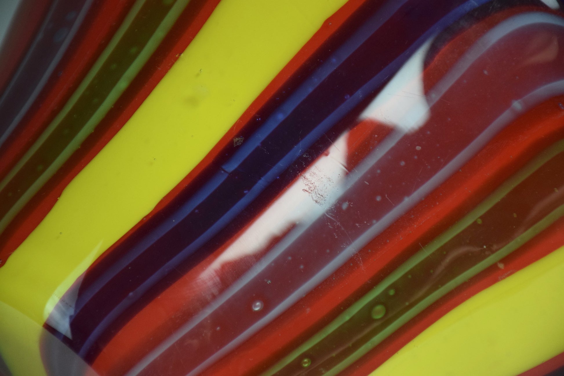 Italian Midcentury Murano Glass Bowl, 1950s - Spirit Gallery 