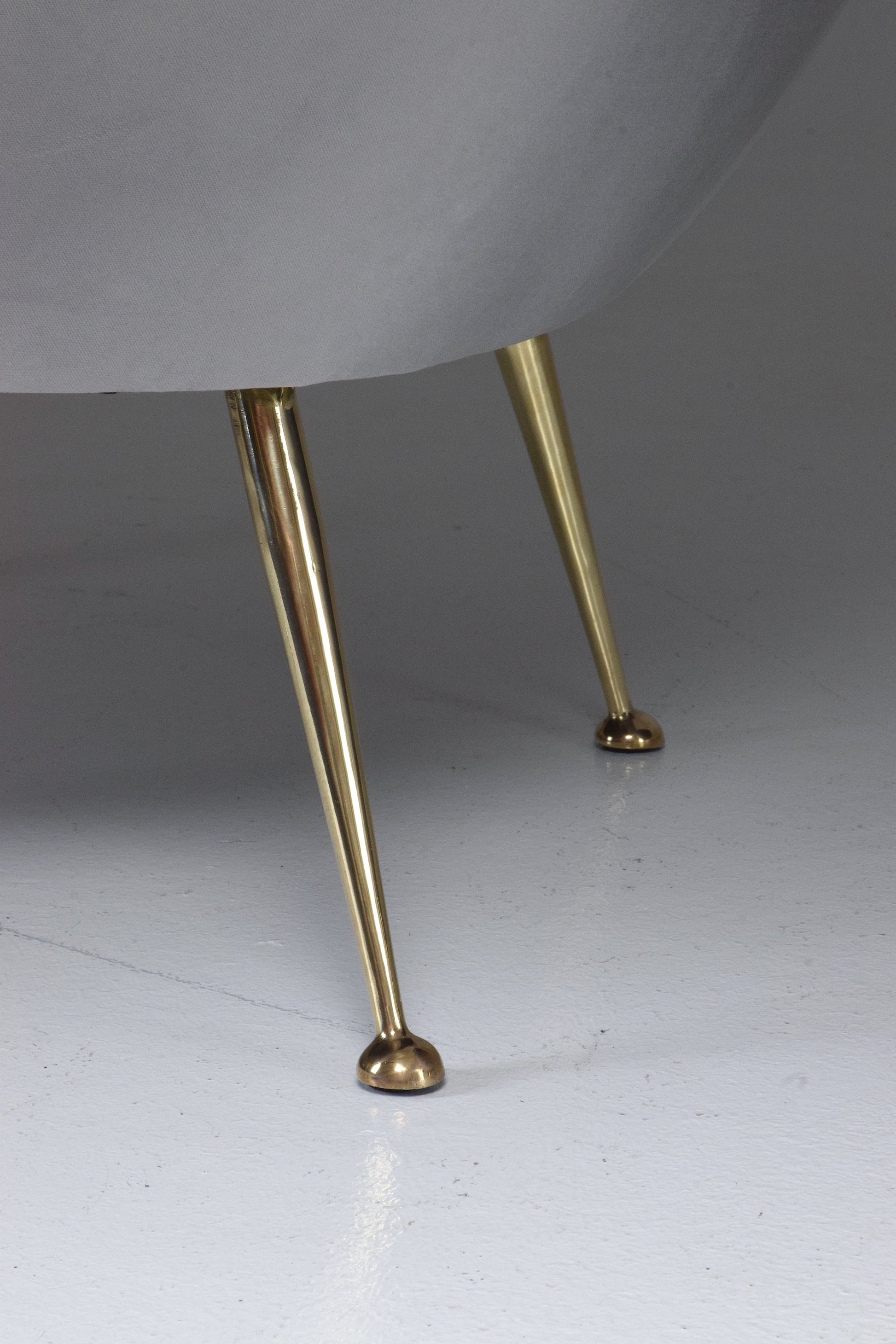 Italian Midcentury Velvet Armchairs Set by ISA Bergamo, 1950s - Spirit Gallery 