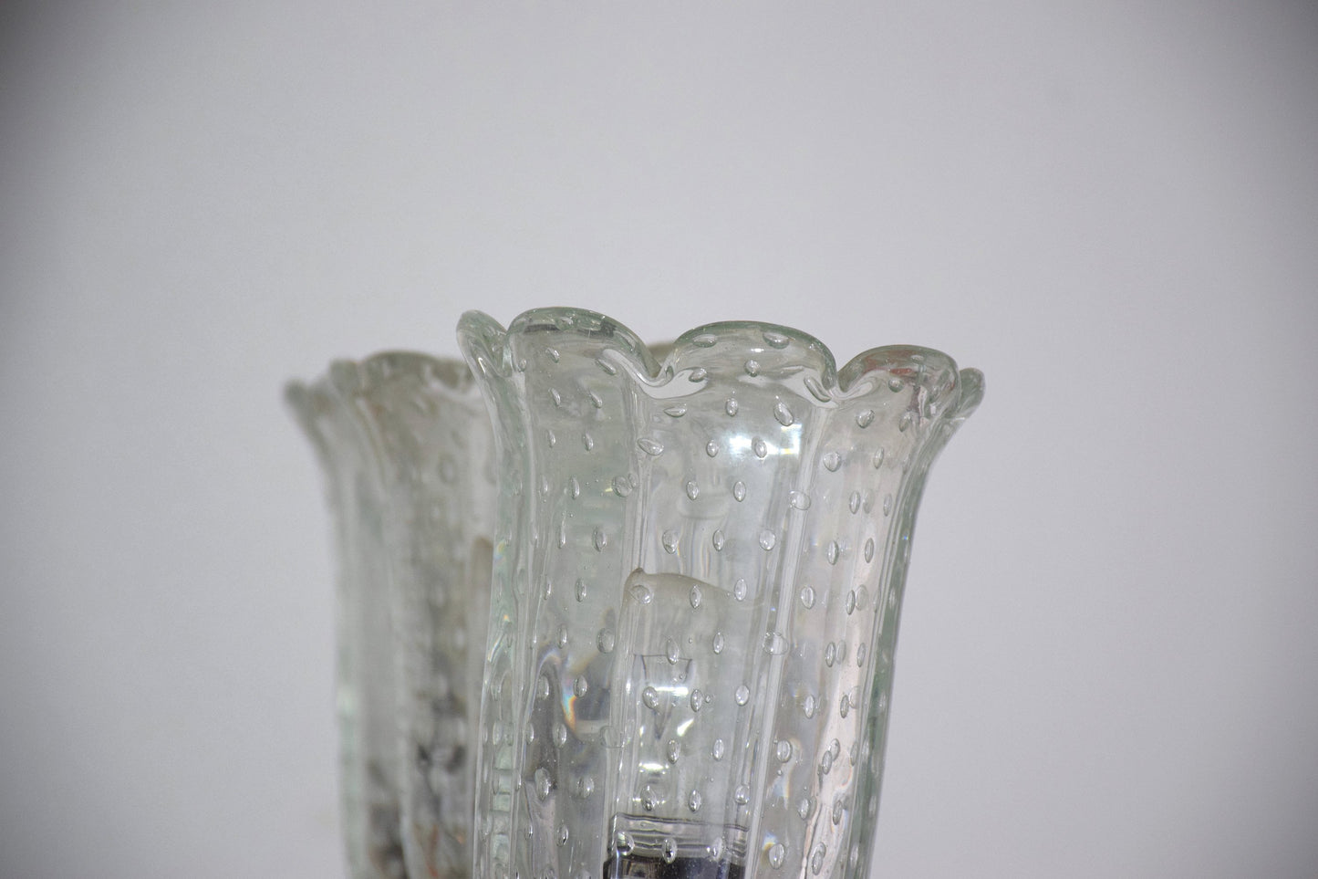 Italian Murano Vintage Chandelier Attributed to Barovier & Toso, 1940's - Spirit Gallery 