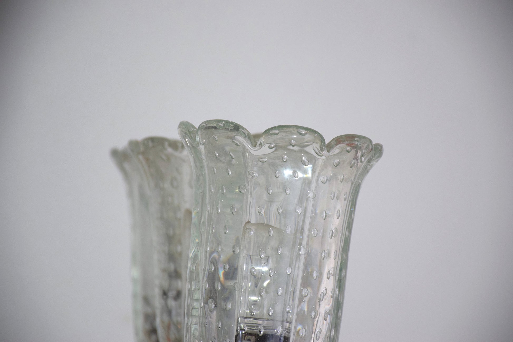 Italian Murano Vintage Chandelier Attributed to Barovier & Toso, 1940's - Spirit Gallery 