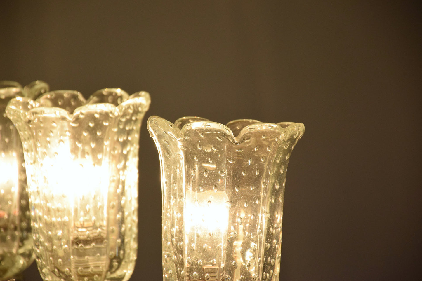 Italian Murano Vintage Chandelier Attributed to Barovier & Toso, 1940's - Spirit Gallery 