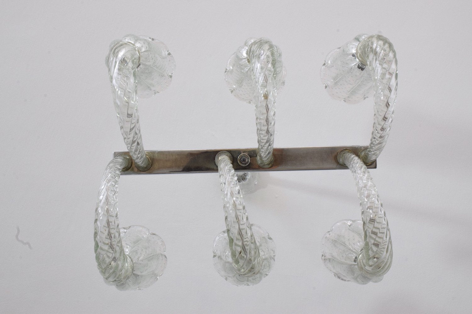 Italian Murano Vintage Chandelier Attributed to Barovier & Toso, 1940's - Spirit Gallery 