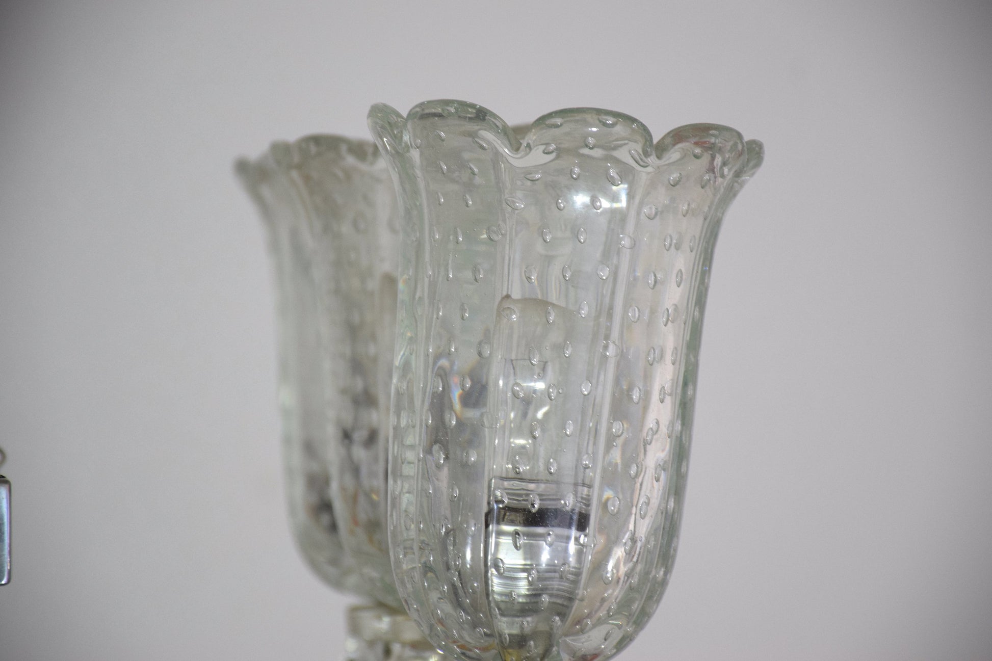 Italian Murano Vintage Chandelier Attributed to Barovier & Toso, 1940's - Spirit Gallery 