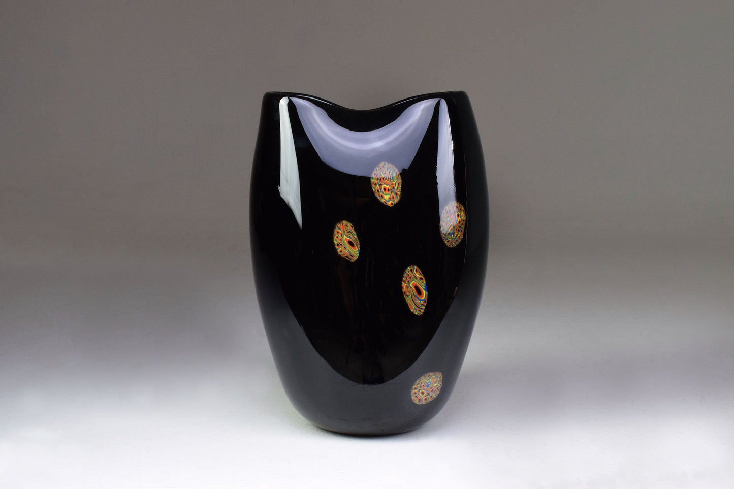 Italian Vintage Art Glass Vase, 1970s - Spirit Gallery 