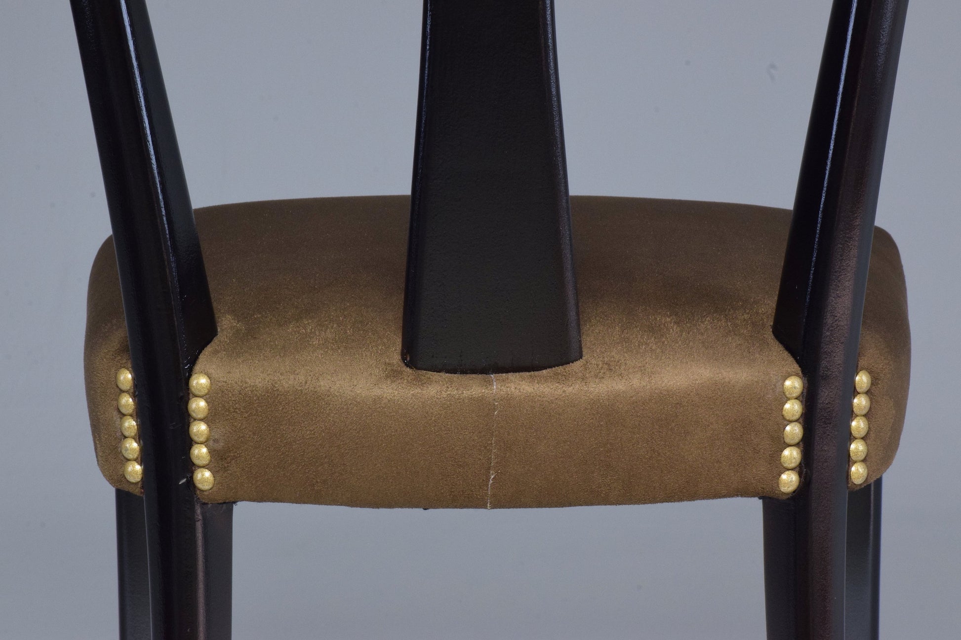 Italian Vintage Dining Chairs In the Style of Guglielmo Ulrich, Set of 6, 1940's - Spirit Gallery 