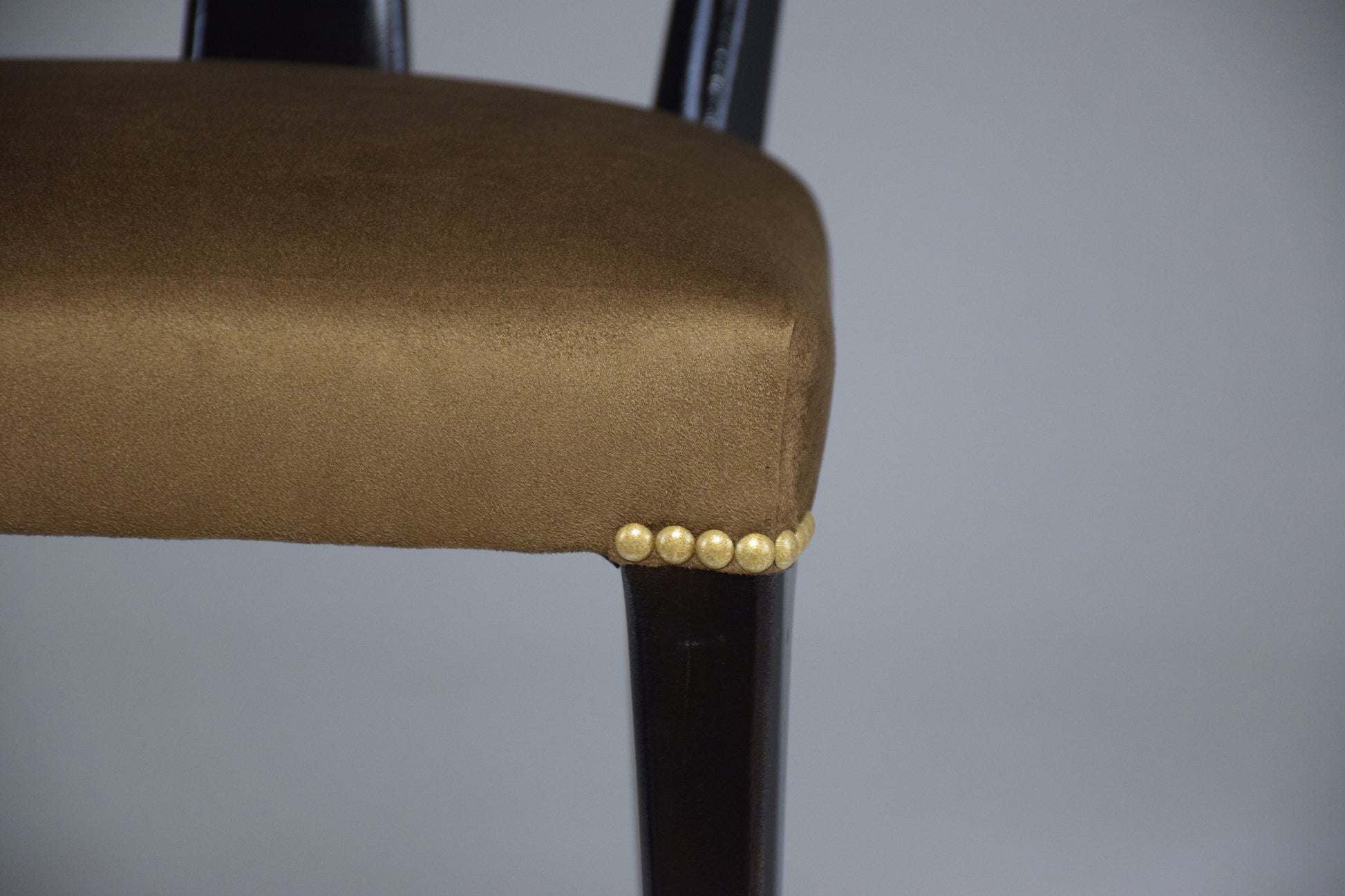 Italian Vintage Dining Chairs In the Style of Guglielmo Ulrich, Set of 6, 1940's - Spirit Gallery 