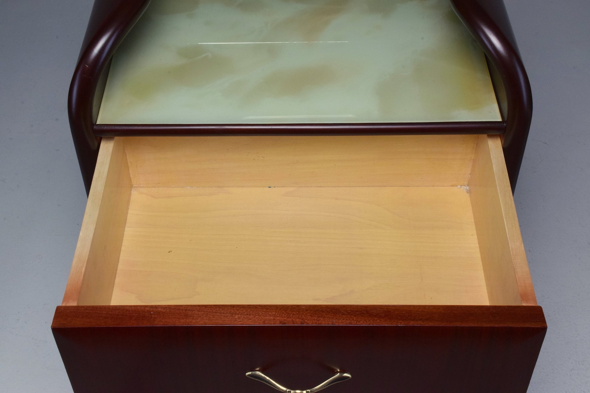 Italian Vintage Mahogany Mid-Century Nightstands, 1950's - Spirit Gallery 