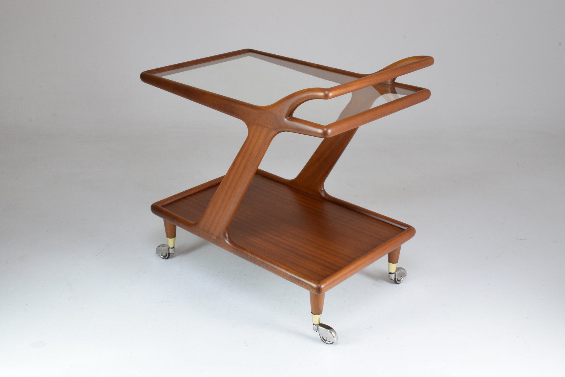 Italian Vintage Mid-Century Bar Cart, 1950's - Spirit Gallery 