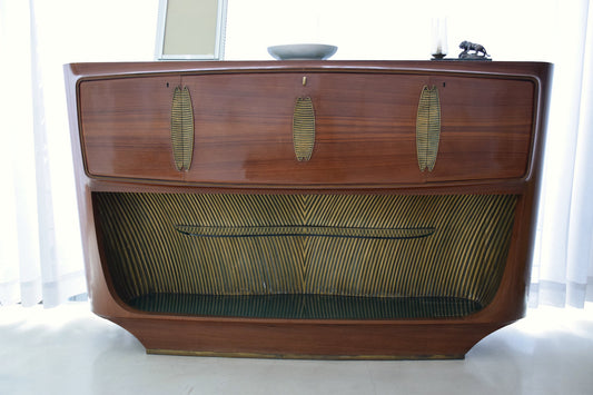 Italian Vintage Mid-Century Buffet or Bar Cabinet by Vittorio Dassi, 1940-1950's - Spirit Gallery 