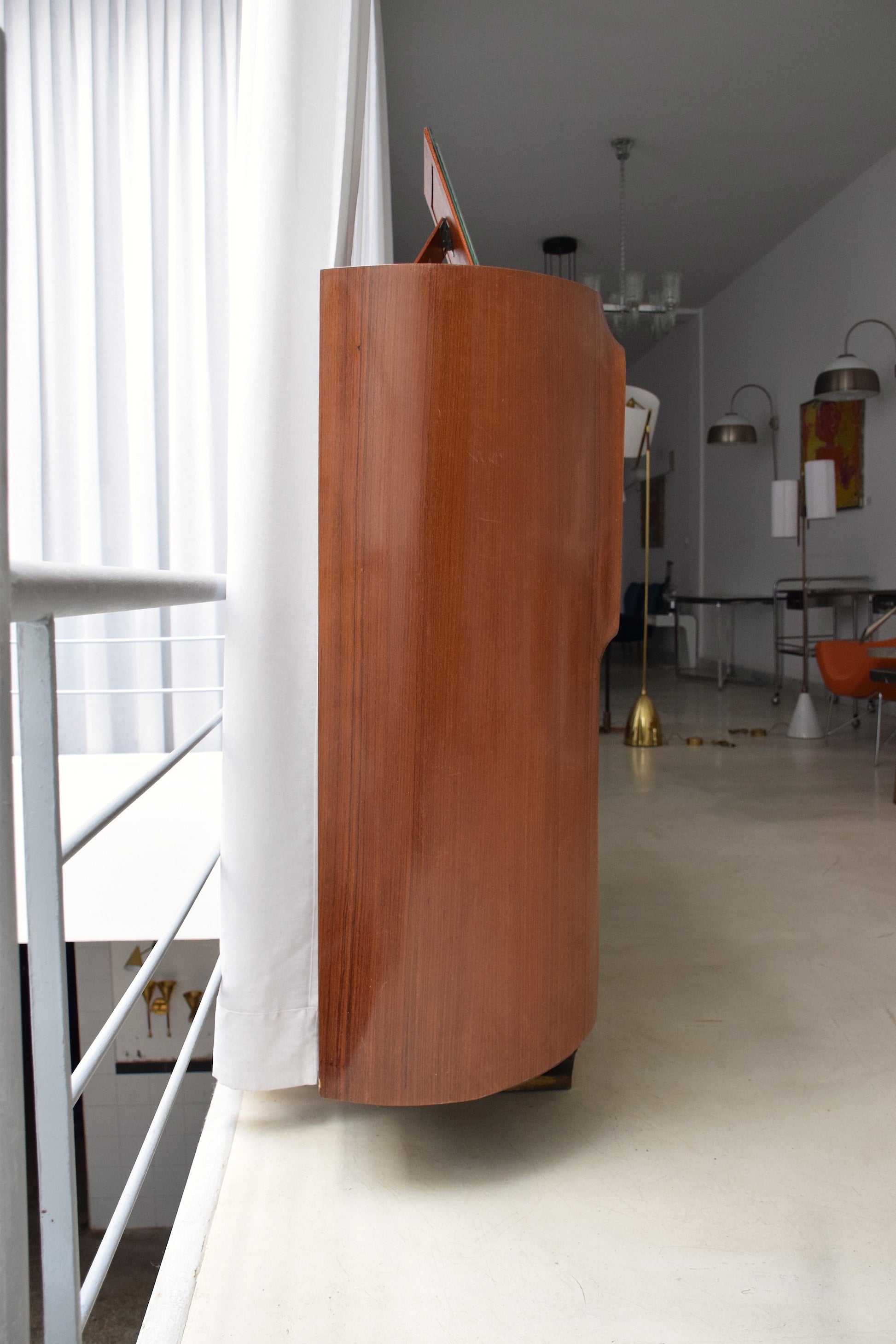 Italian Vintage Mid-Century Buffet or Bar Cabinet by Vittorio Dassi, 1940-1950's - Spirit Gallery 