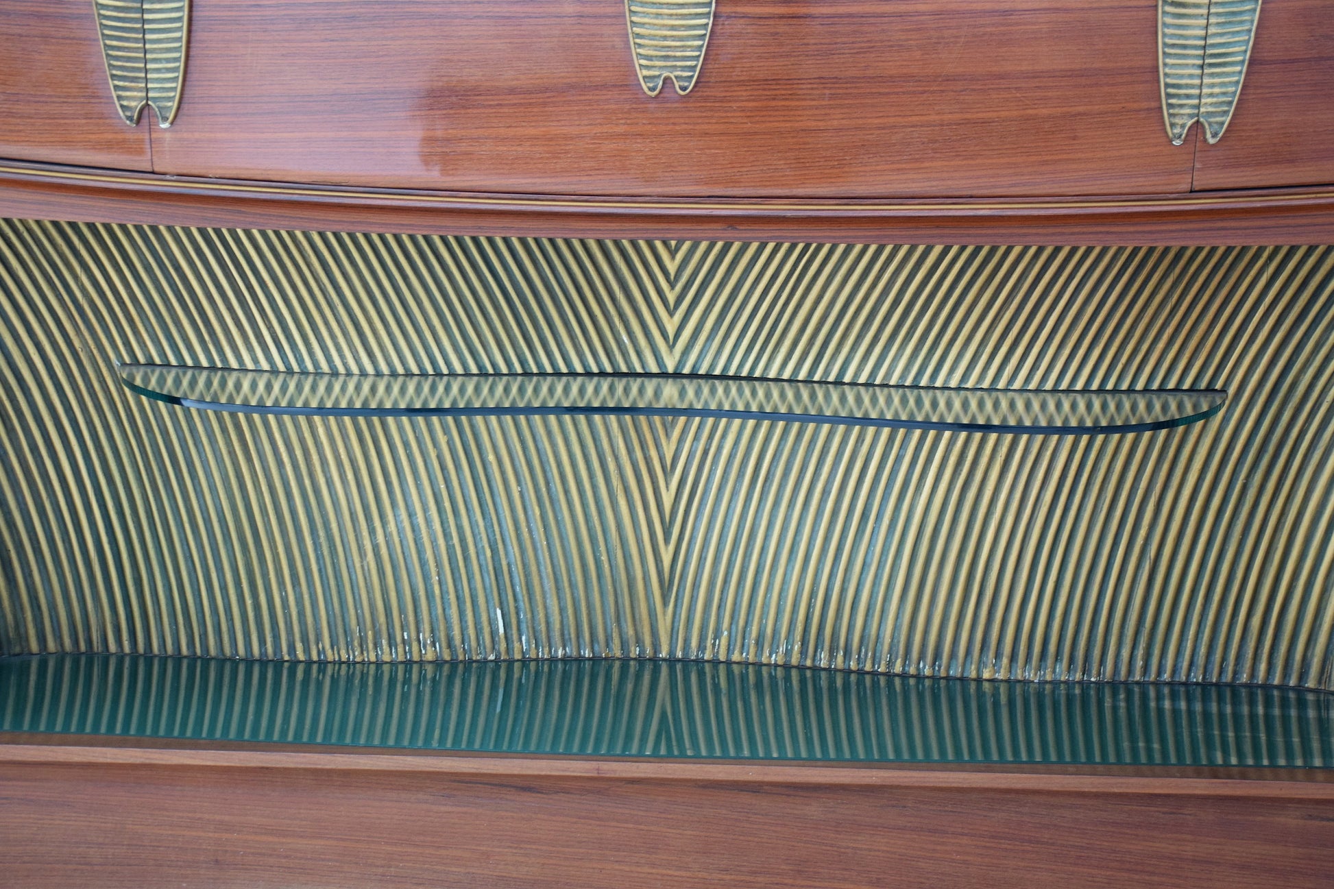 Italian Vintage Mid-Century Buffet or Bar Cabinet by Vittorio Dassi, 1940-1950's - Spirit Gallery 