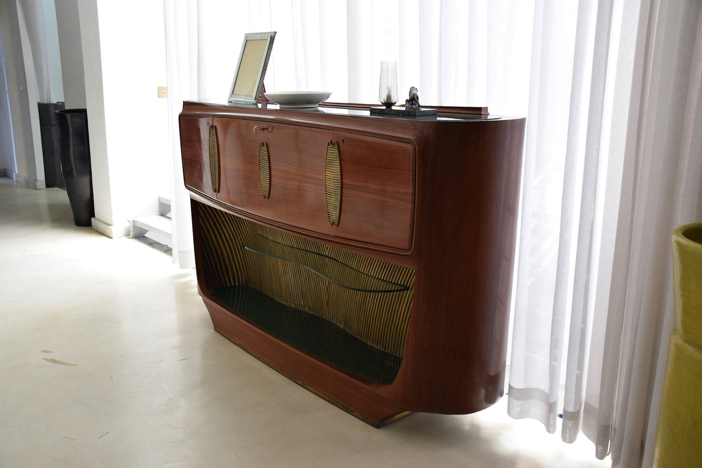 Italian Vintage Mid-Century Buffet or Bar Cabinet by Vittorio Dassi, 1940-1950's - Spirit Gallery 