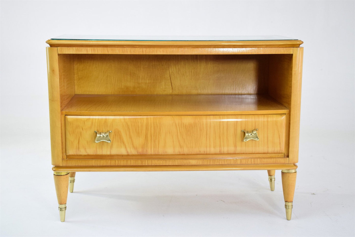 Italian Vintage Mid-Century Nightstands, Set of Two, 1950's - Spirit Gallery 