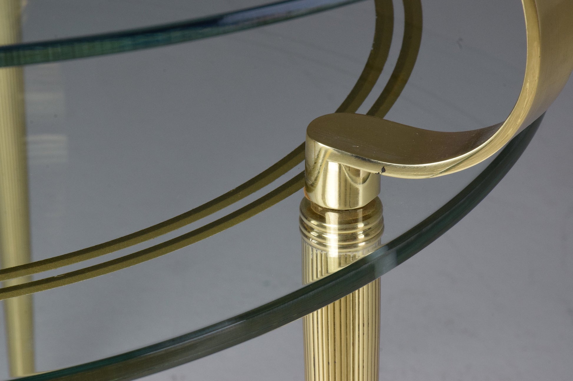 Italian Vintage Two Tier Coffee Table by Cesare Lacca, 1950s - Spirit Gallery 