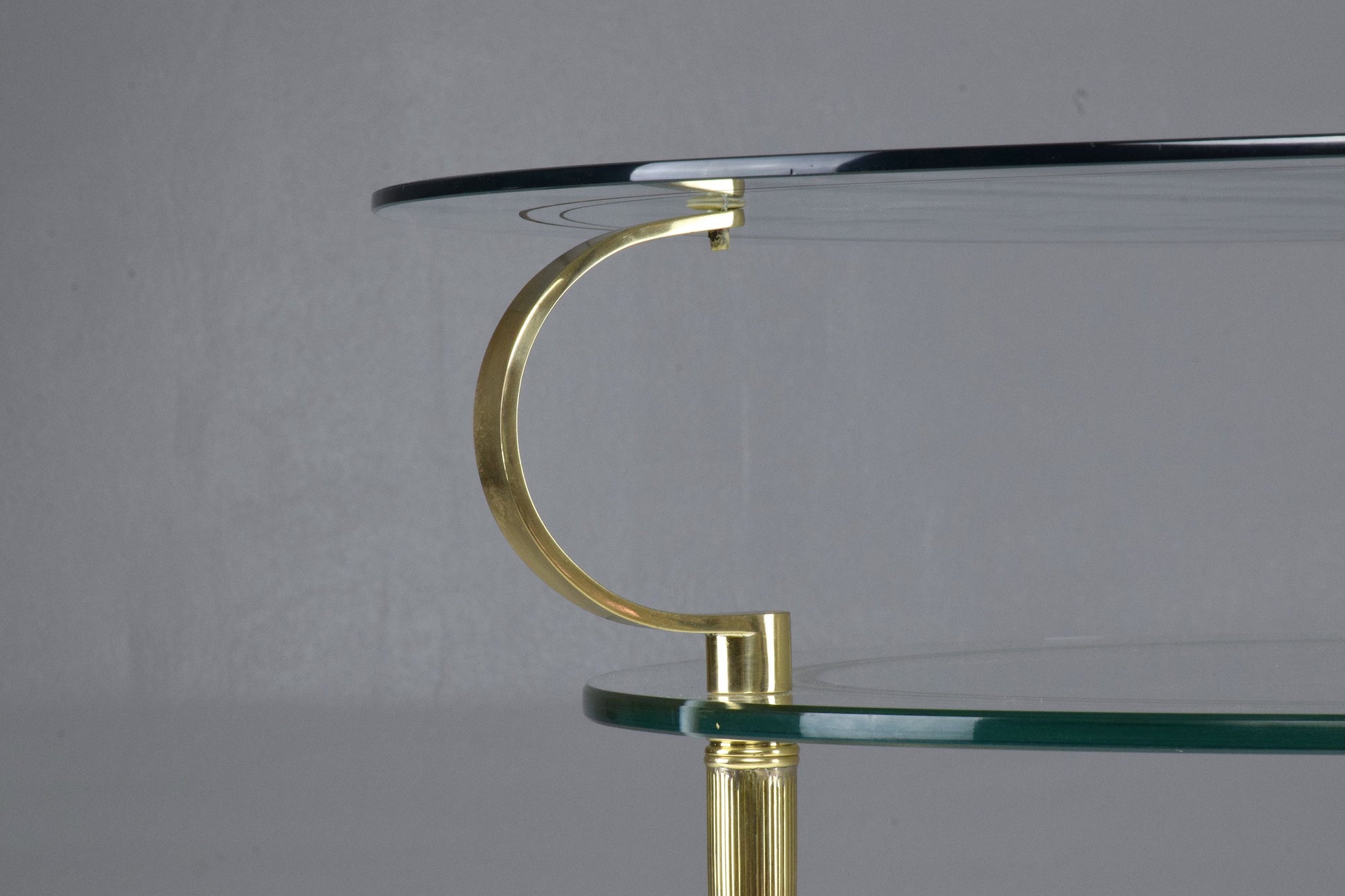 Italian Vintage Two Tier Coffee Table by Cesare Lacca, 1950s - Spirit Gallery 