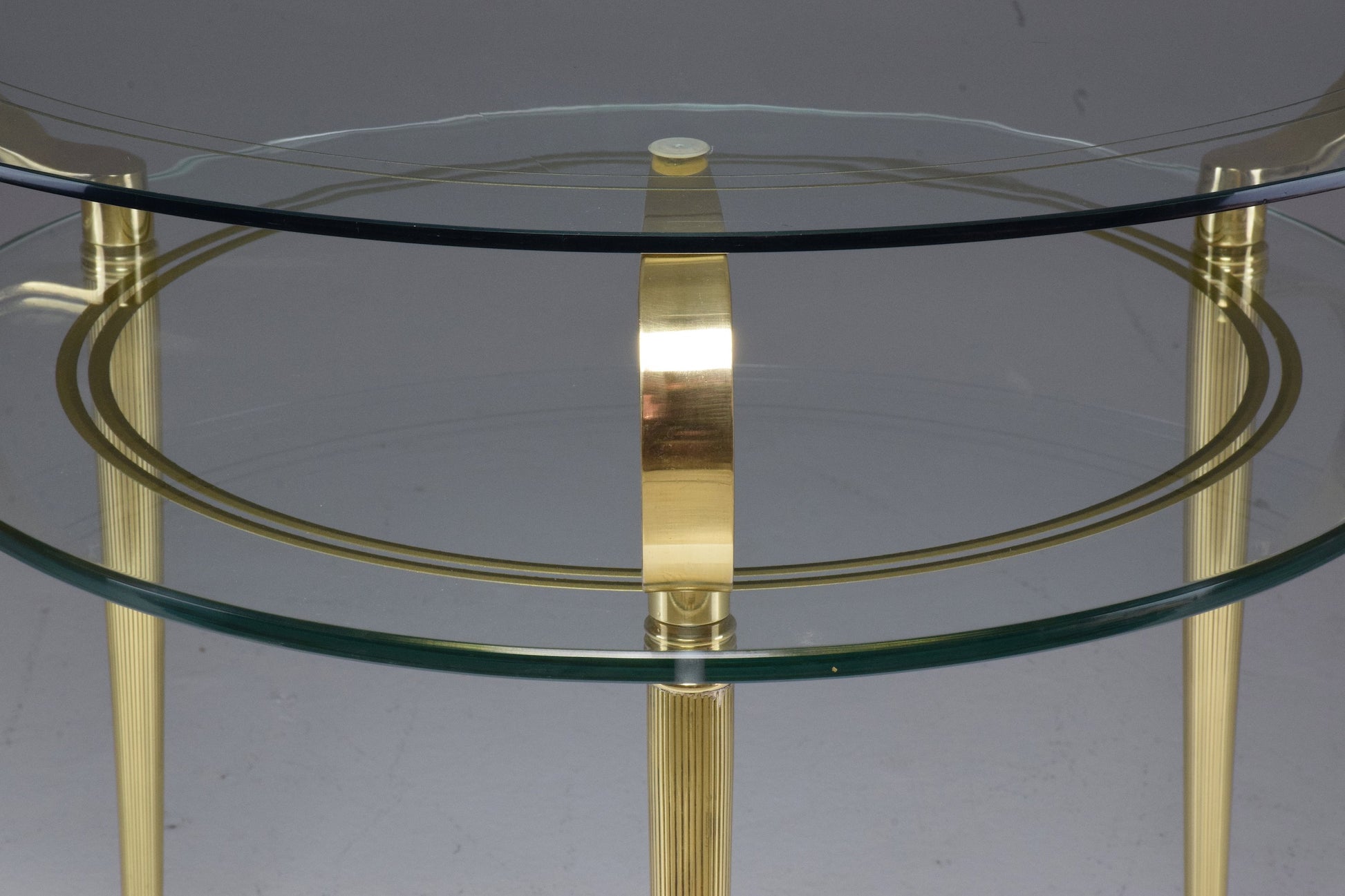 Italian Vintage Two Tier Coffee Table by Cesare Lacca, 1950s - Spirit Gallery 