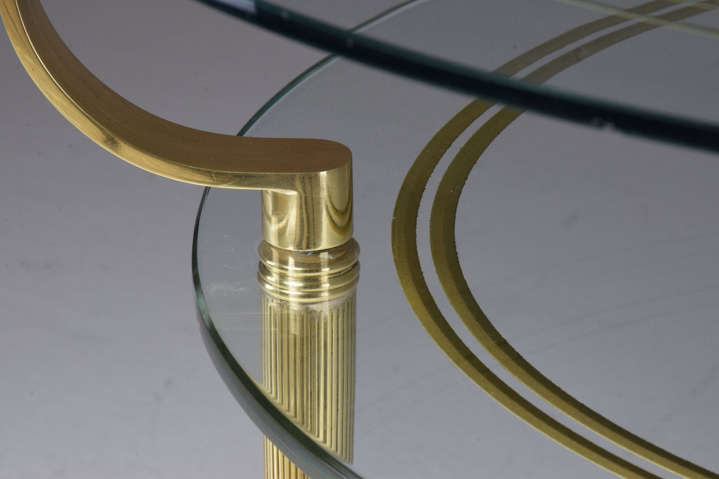 Italian Vintage Two Tier Coffee Table by Cesare Lacca, 1950s - Spirit Gallery 