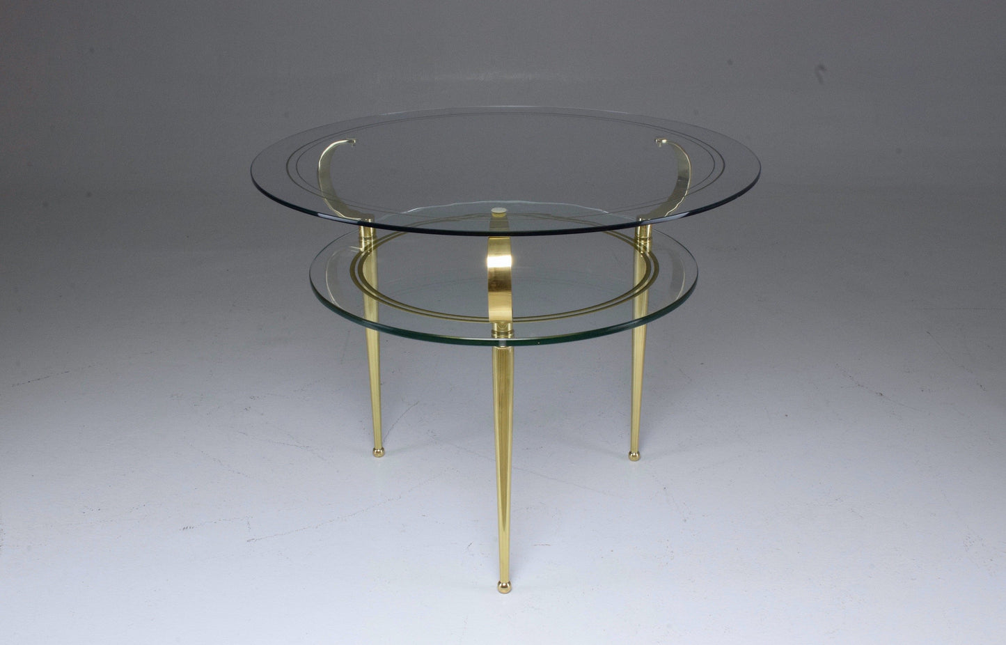 Italian Vintage Two Tier Coffee Table by Cesare Lacca, 1950s - Spirit Gallery 