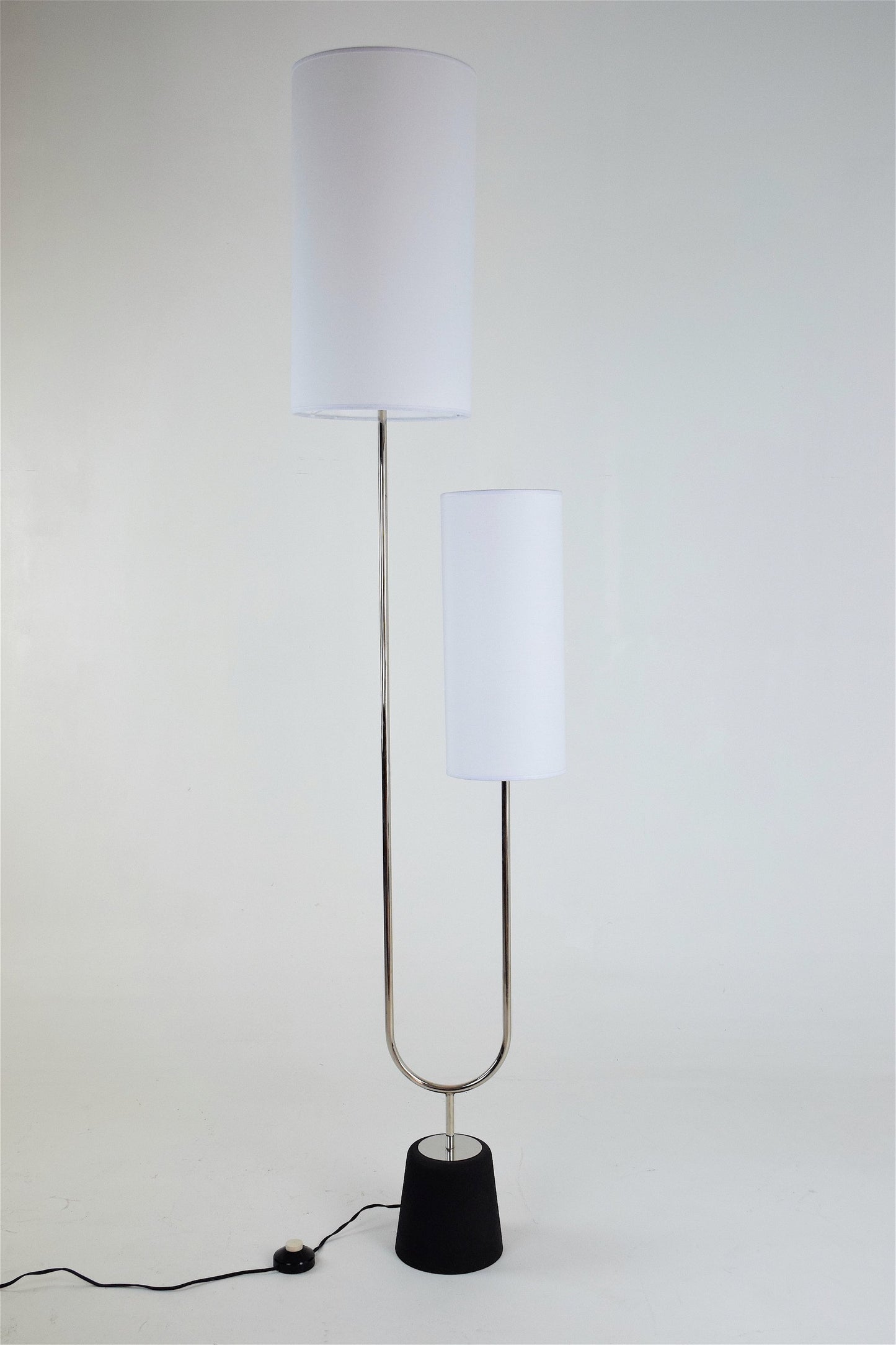 Maison Arlus Steel Floor Lamp, France, 1960s - Spirit Gallery 
