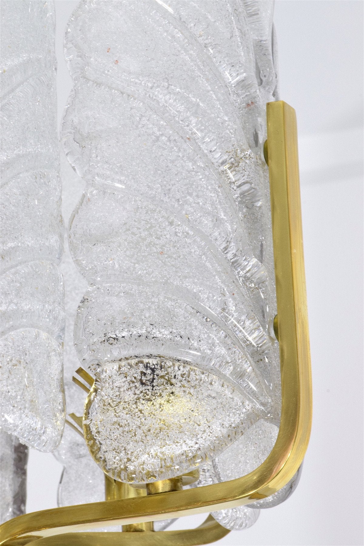 Mid Century Brass Pendant by Carl Fagerlund for Orrefors - Spirit Gallery 