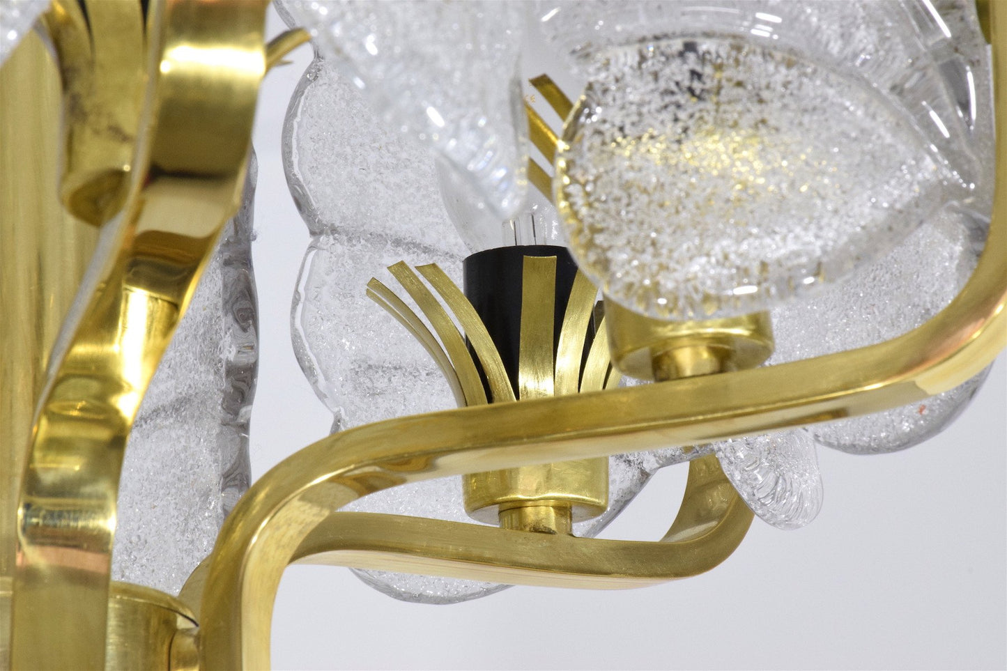 Mid Century Brass Pendant by Carl Fagerlund for Orrefors - Spirit Gallery 