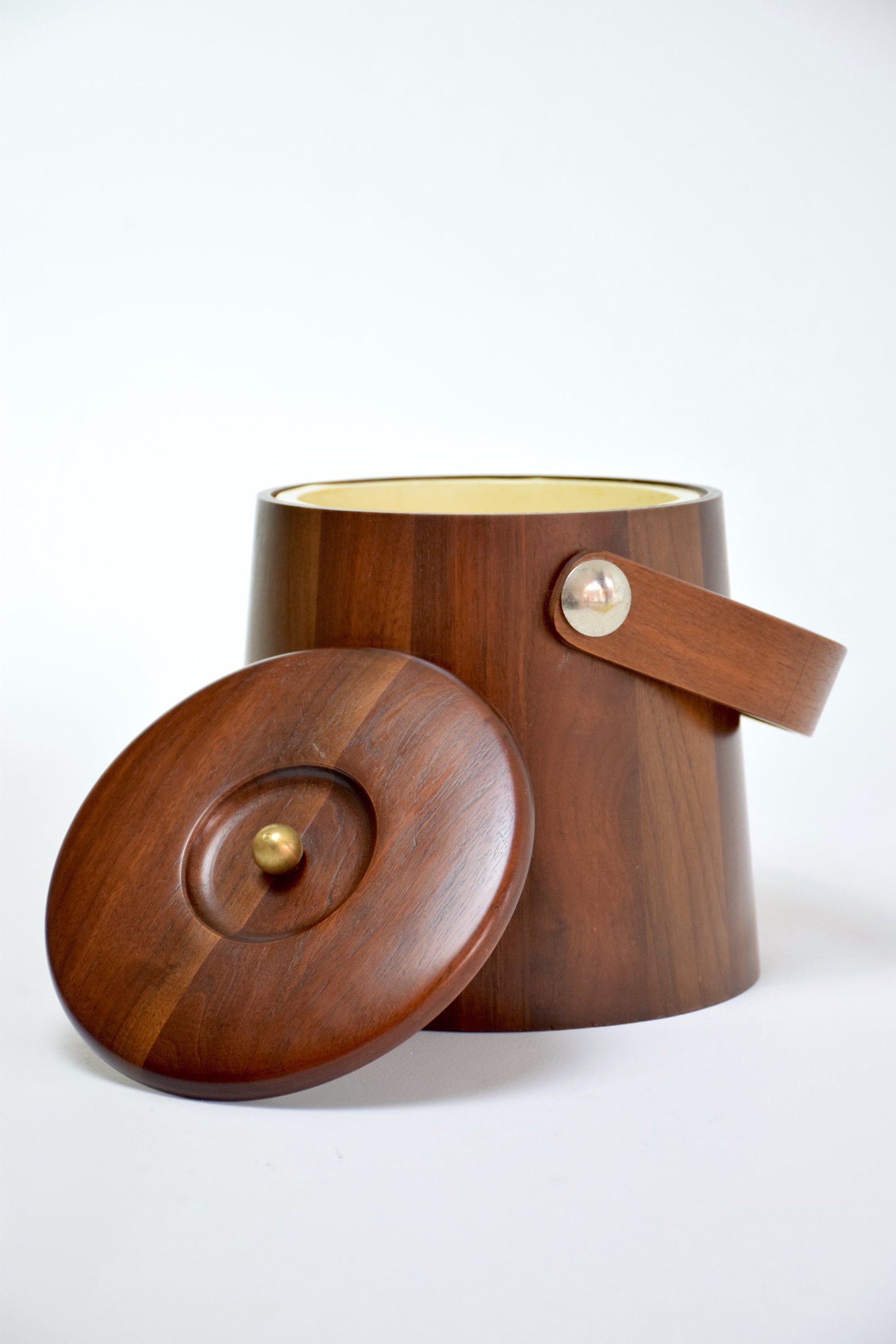 Mid-Century Danish Teak Ice Bucket, 1960s - Spirit Gallery 