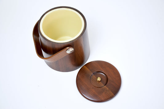 Mid-Century Danish Teak Ice Bucket, 1960s - Spirit Gallery 