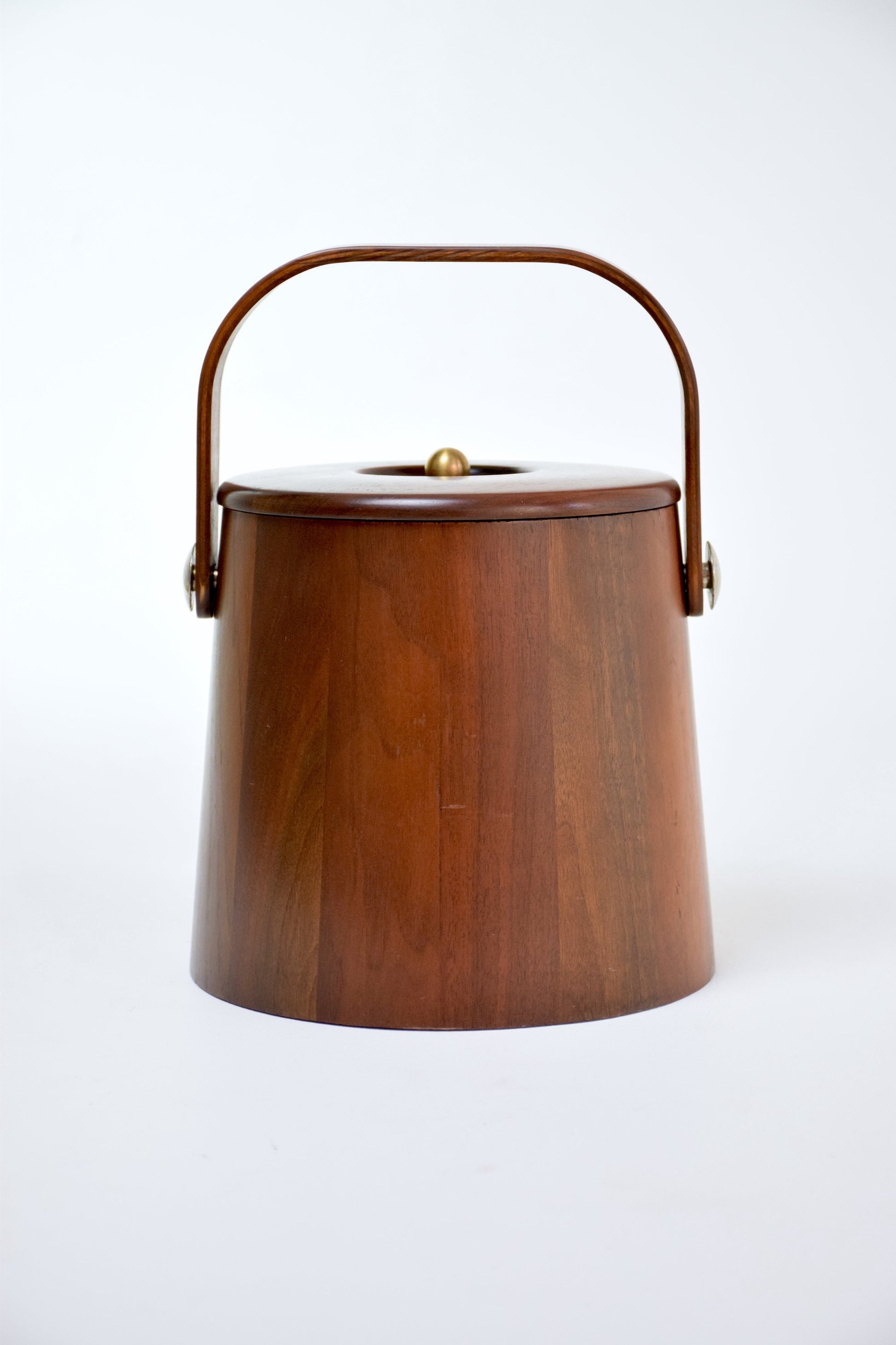 Mid-Century Danish Teak Ice Bucket, 1960s - Spirit Gallery 
