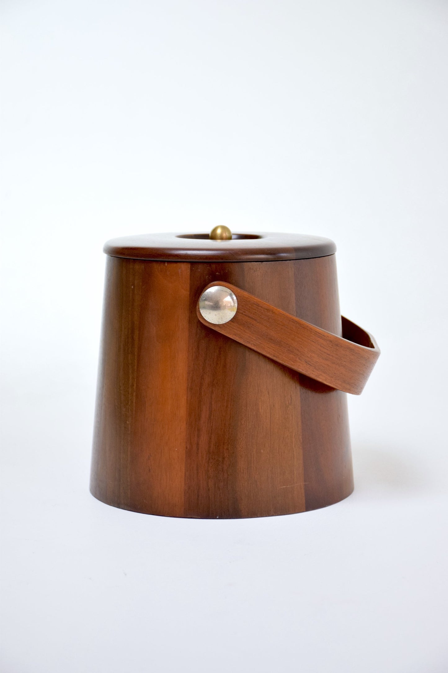 Mid-Century Danish Teak Ice Bucket, 1960s - Spirit Gallery 
