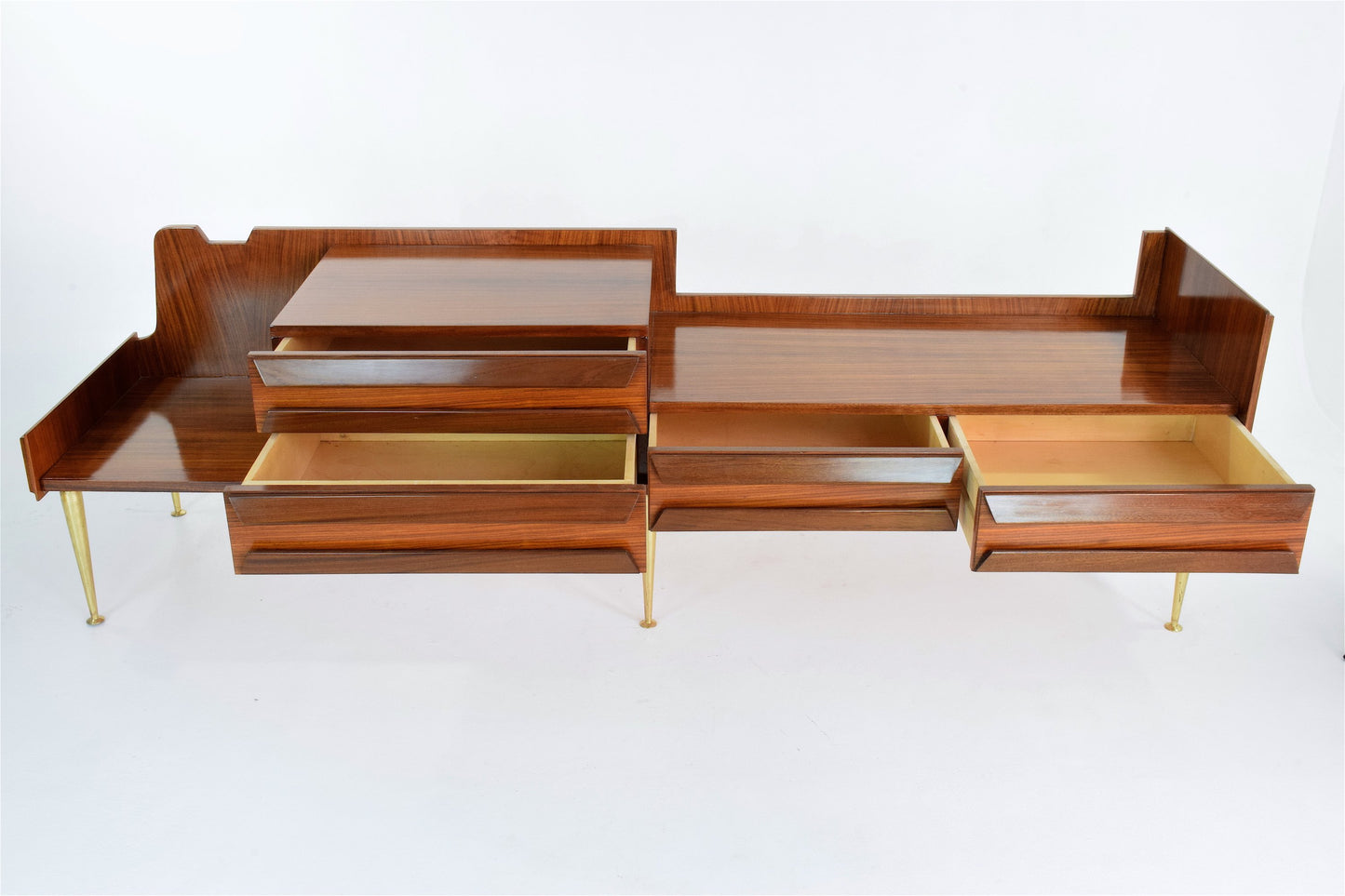 Mid-Century Italian Rosewood Dressing Table - Spirit Gallery 
