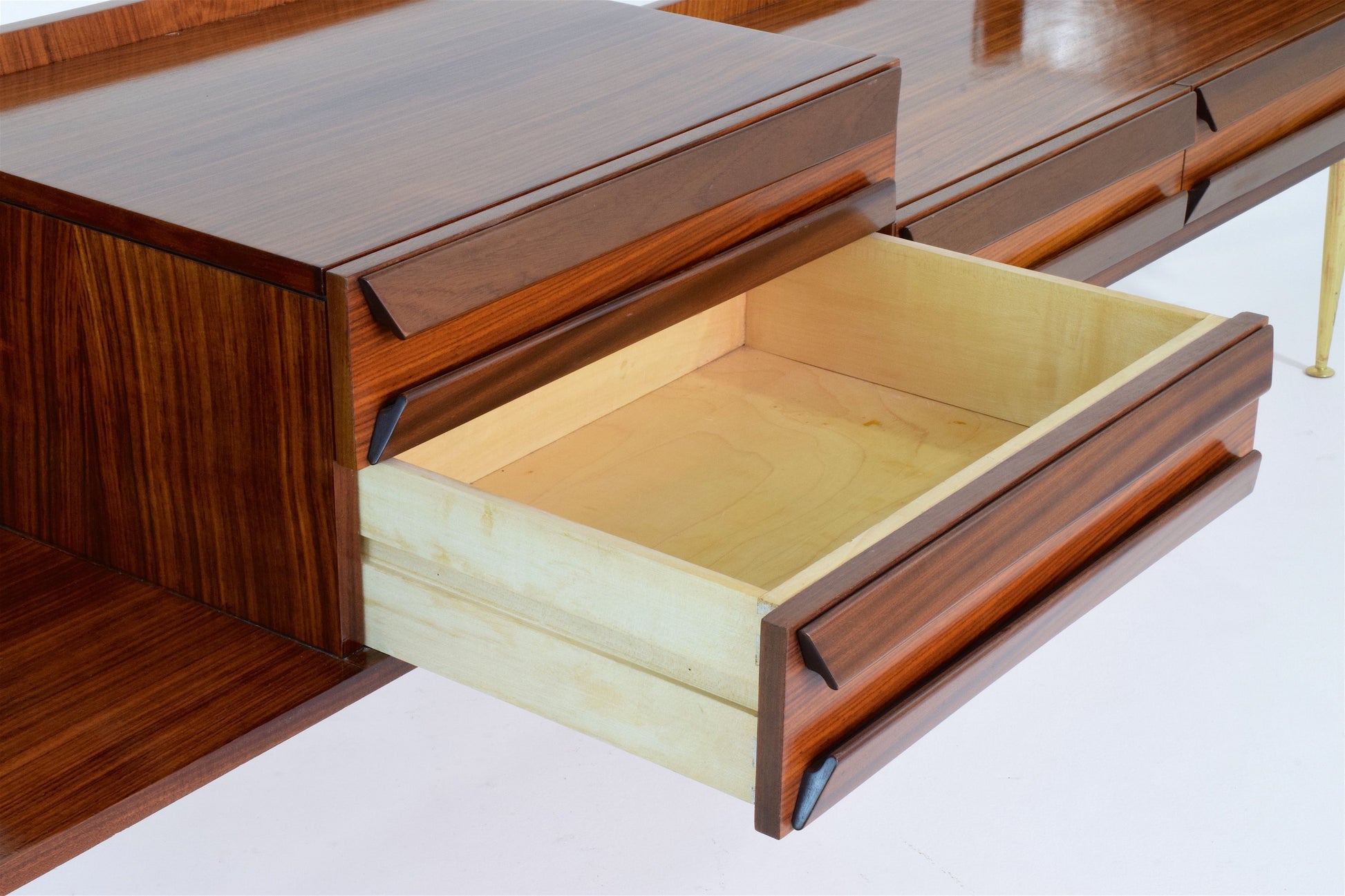 Mid-Century Italian Rosewood Dressing Table - Spirit Gallery 