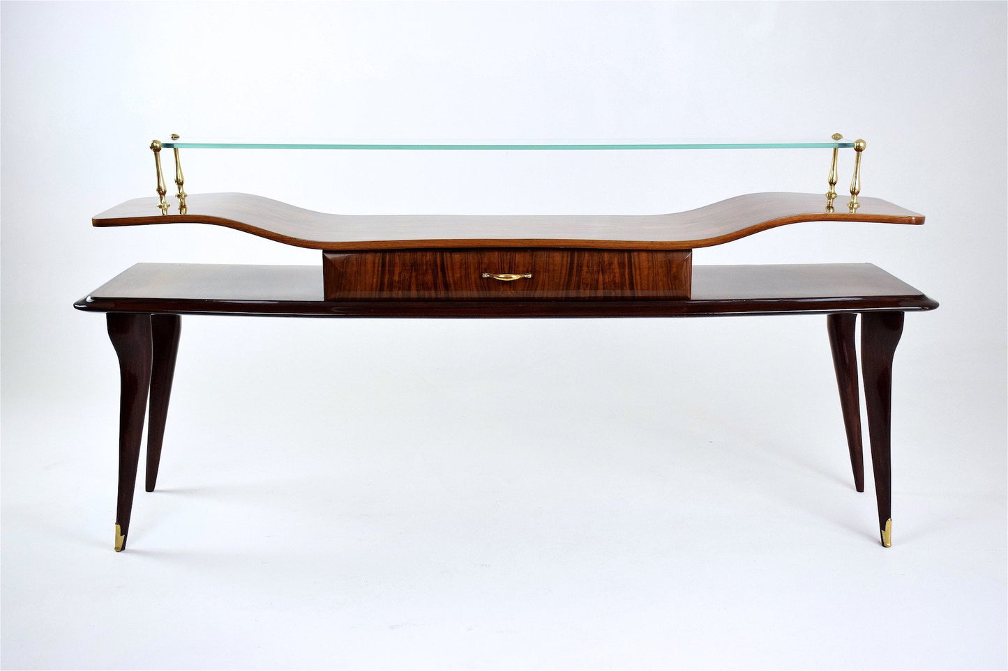 Mid-century Rosewood Console, Italy, 1950's - Spirit Gallery 