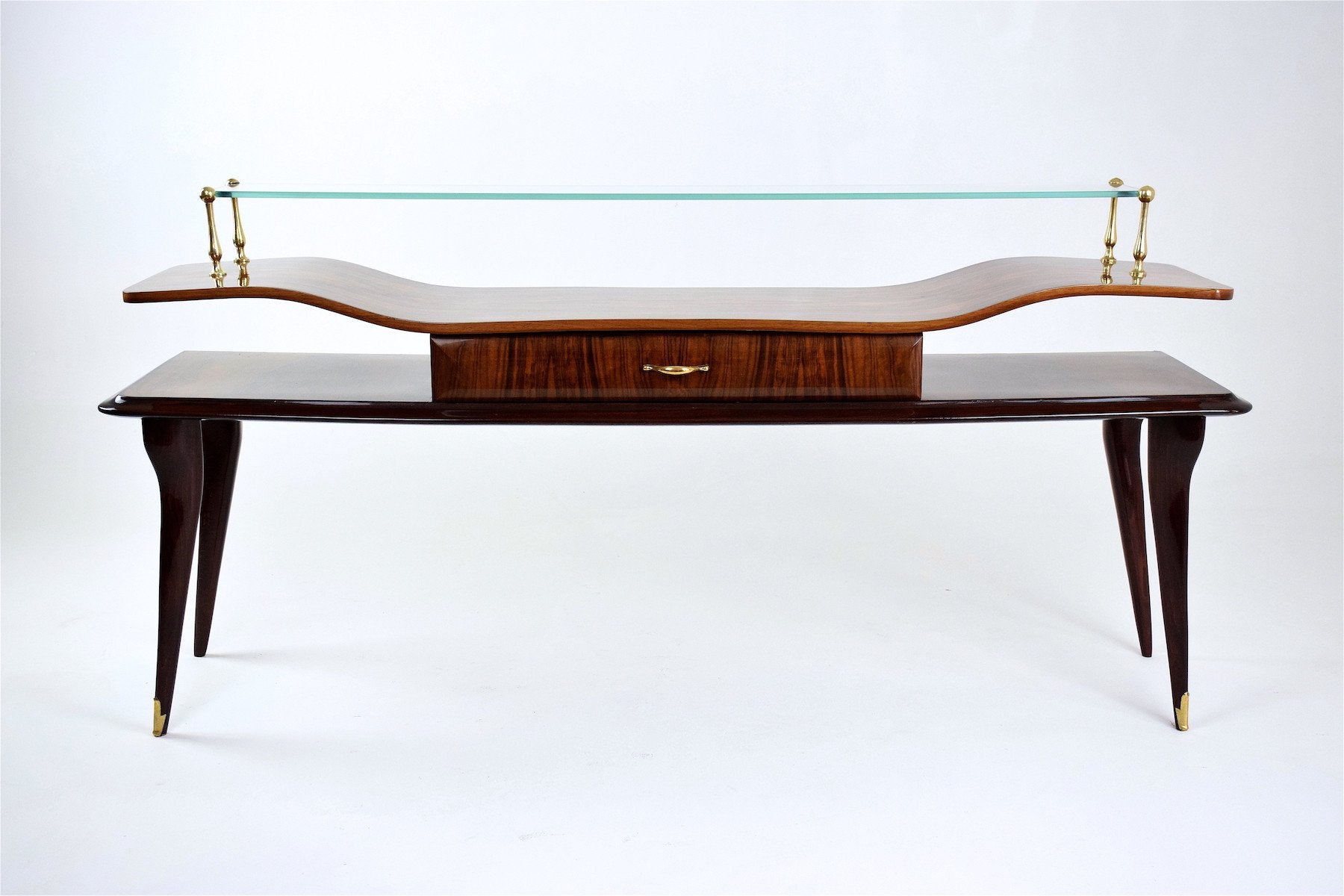 Mid-century Rosewood Console, Italy, 1950's - Spirit Gallery 