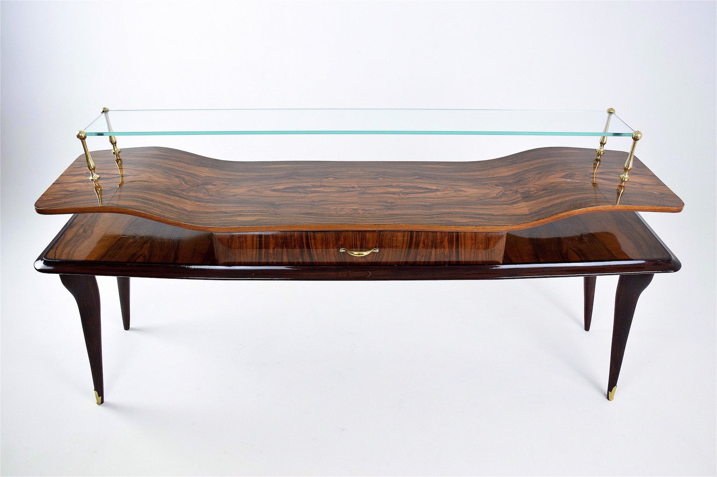 Mid-century Rosewood Console, Italy, 1950's - Spirit Gallery 