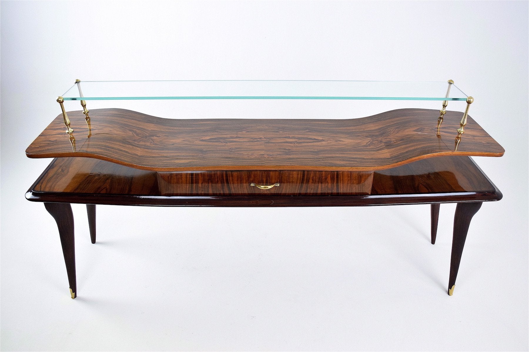 Mid-century Rosewood Console, Italy, 1950's - Spirit Gallery 
