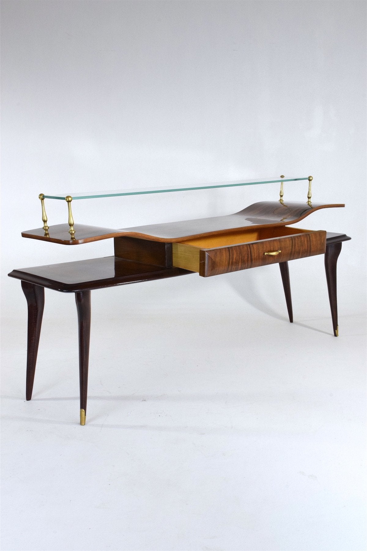 Mid-century Rosewood Console, Italy, 1950's - Spirit Gallery 