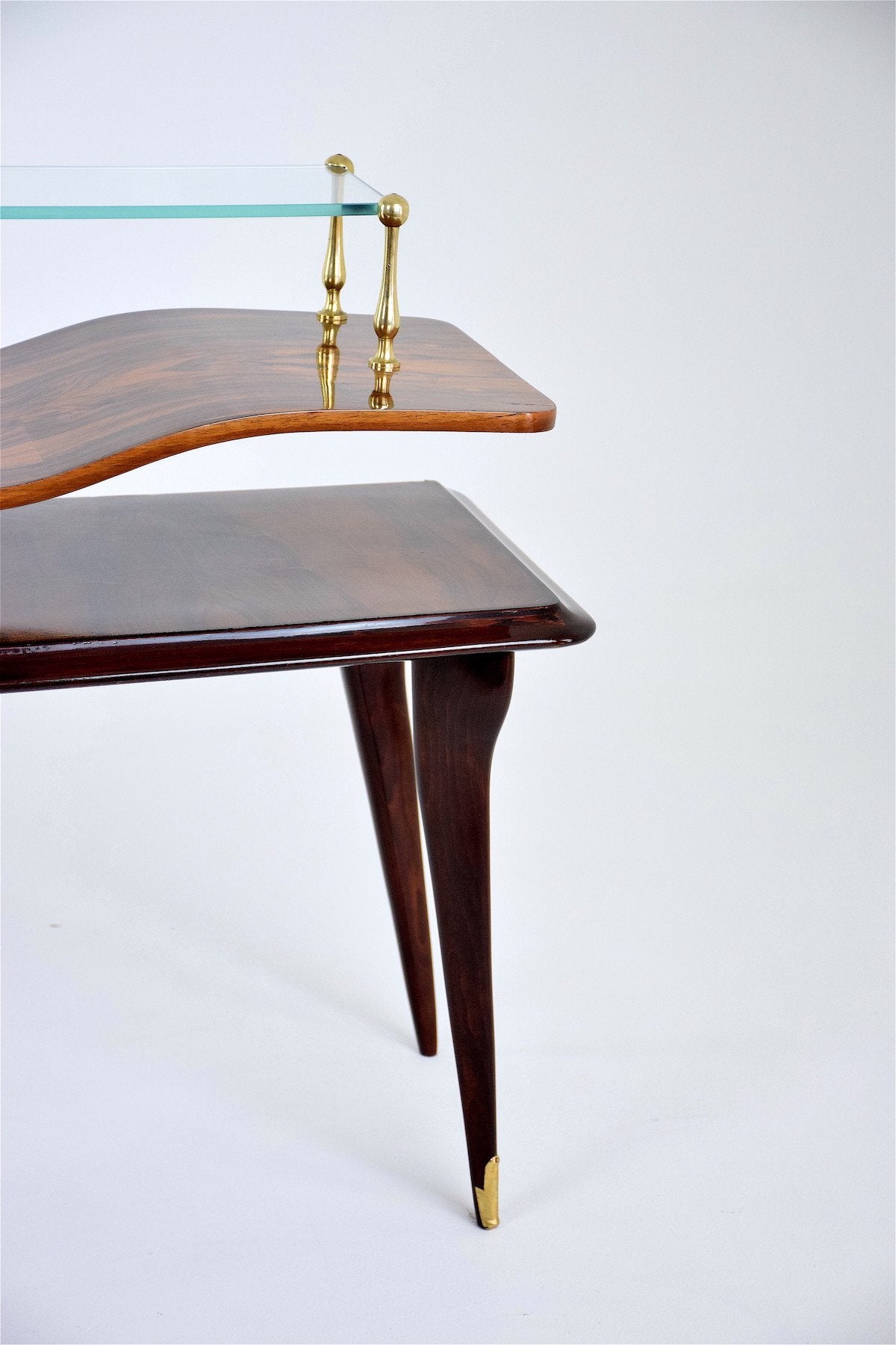 Mid-century Rosewood Console, Italy, 1950's - Spirit Gallery 