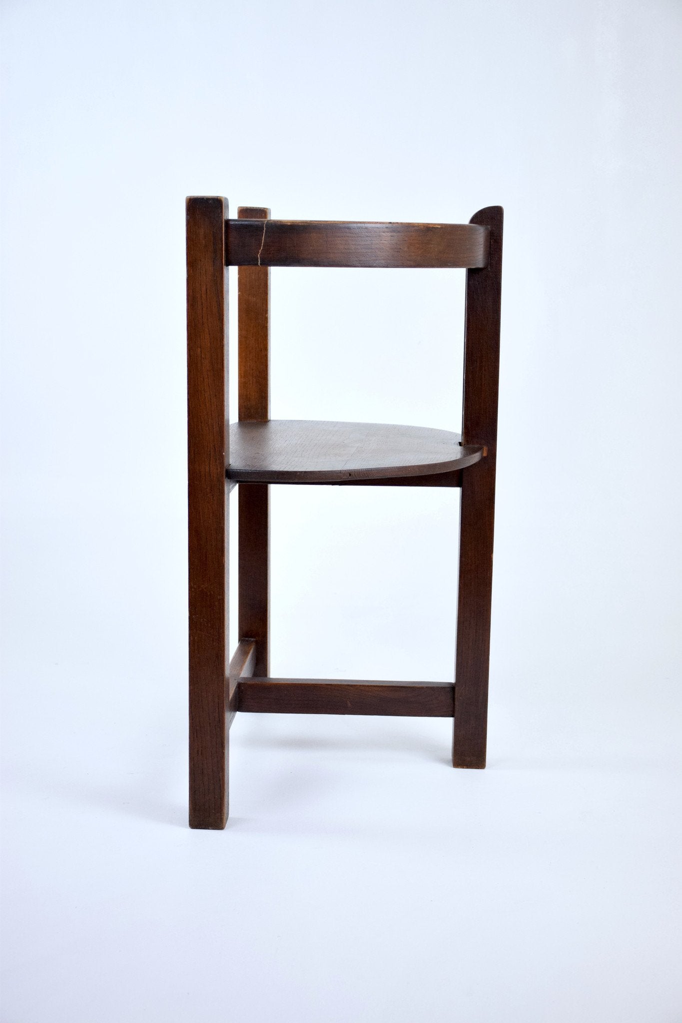 Original Art Deco Oak Chair, France, 1930's - Spirit Gallery 