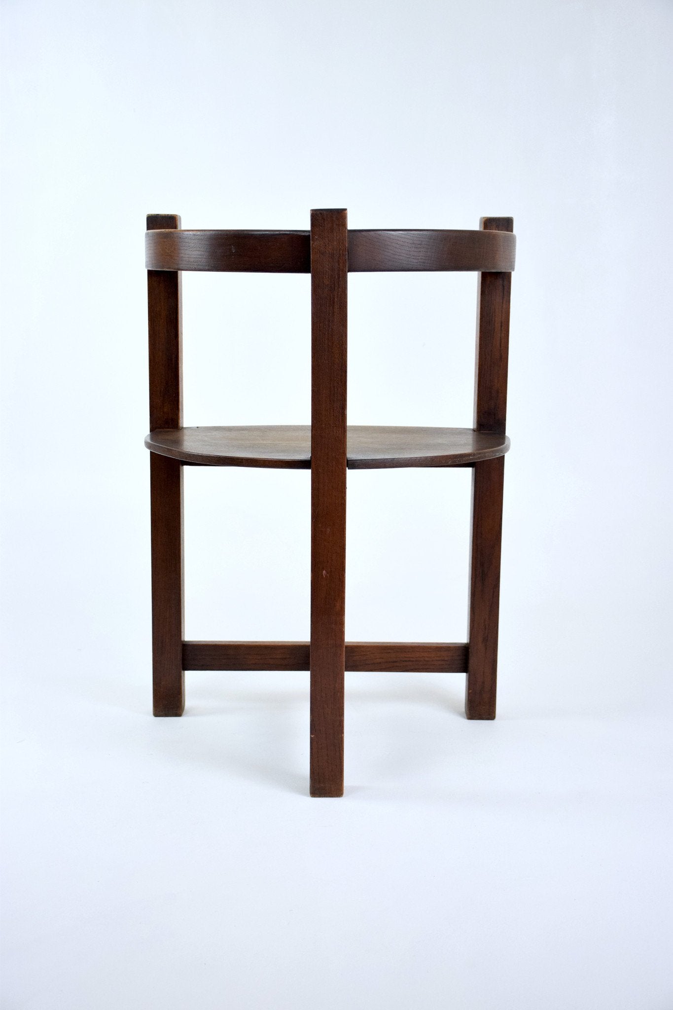 Original Art Deco Oak Chair, France, 1930's - Spirit Gallery 