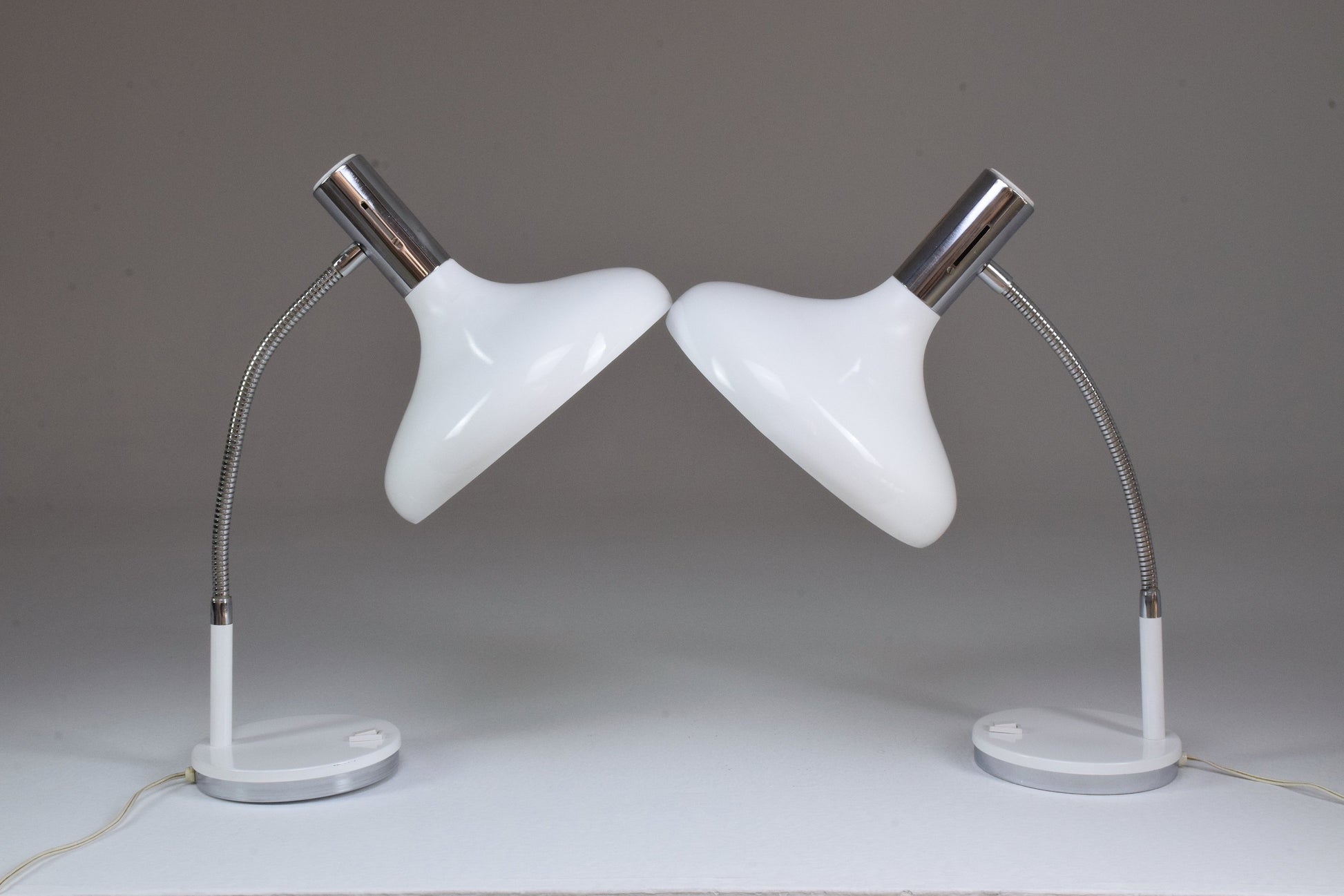 Pair of 20th Century French Articulating Table Lamps, 1970's - Spirit Gallery 