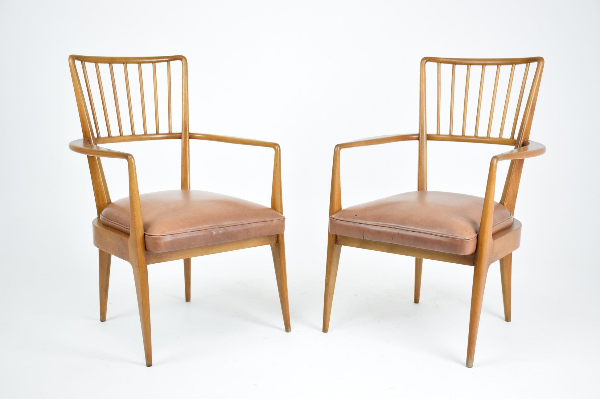 Pair of Danish Mid-Century Armchairs - Spirit Gallery 