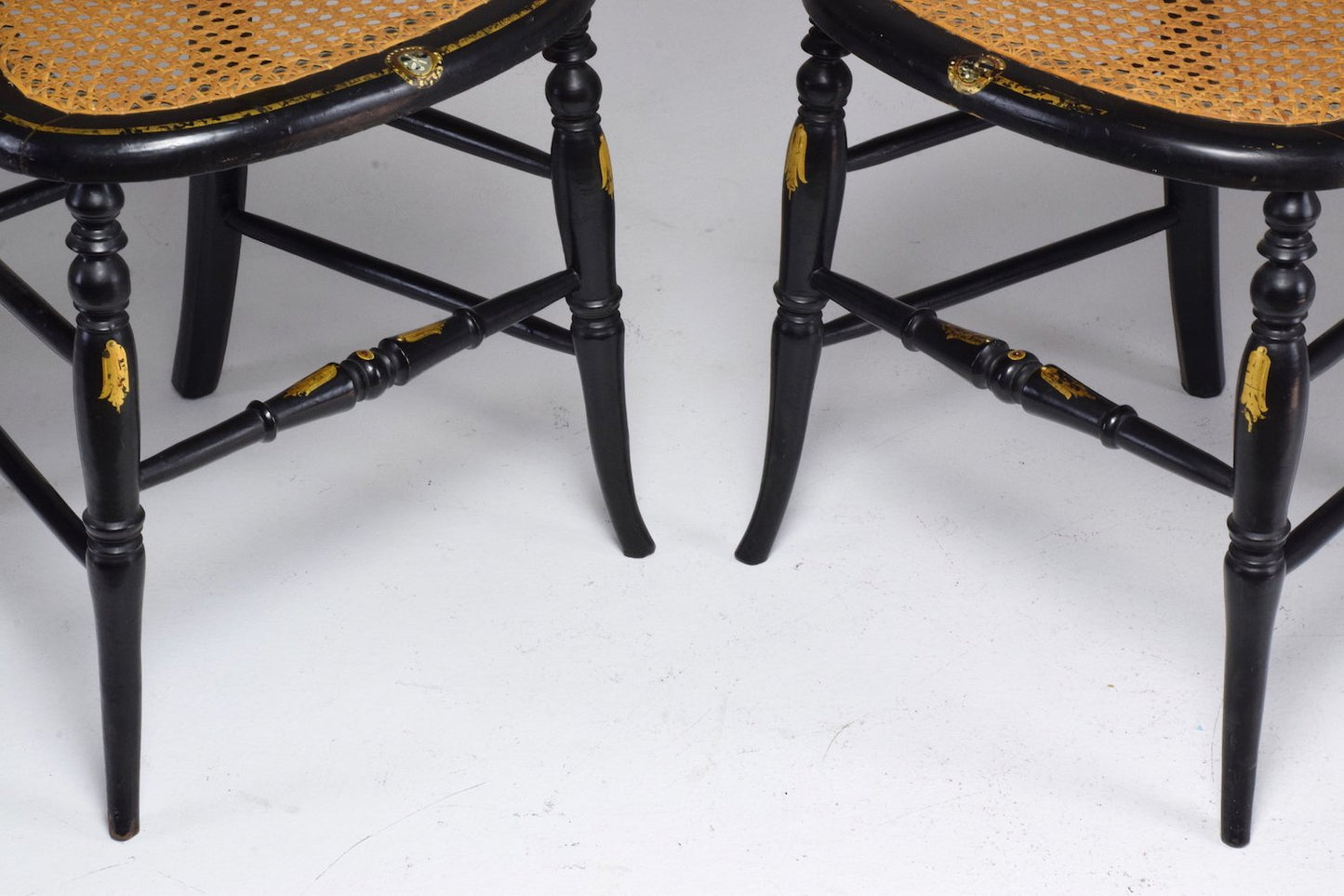 Pair of French 19th Century Napoleon III chairs - Spirit Gallery 